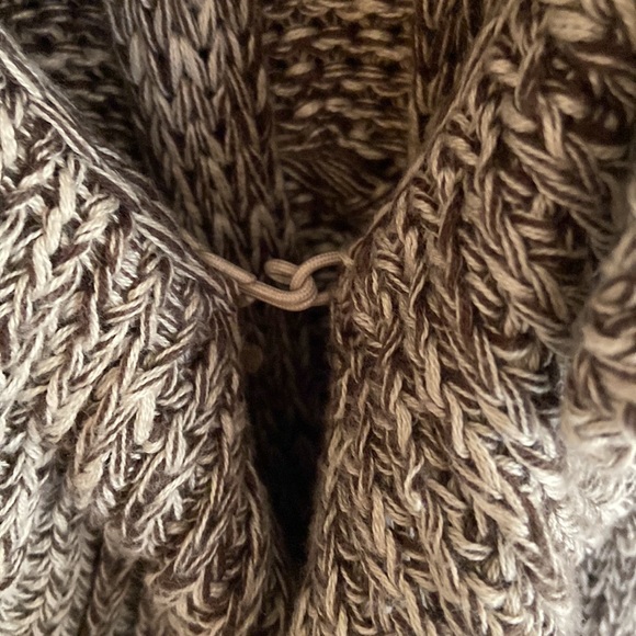 INC long ruffle cardigan sweater medium - Picture 10 of 10